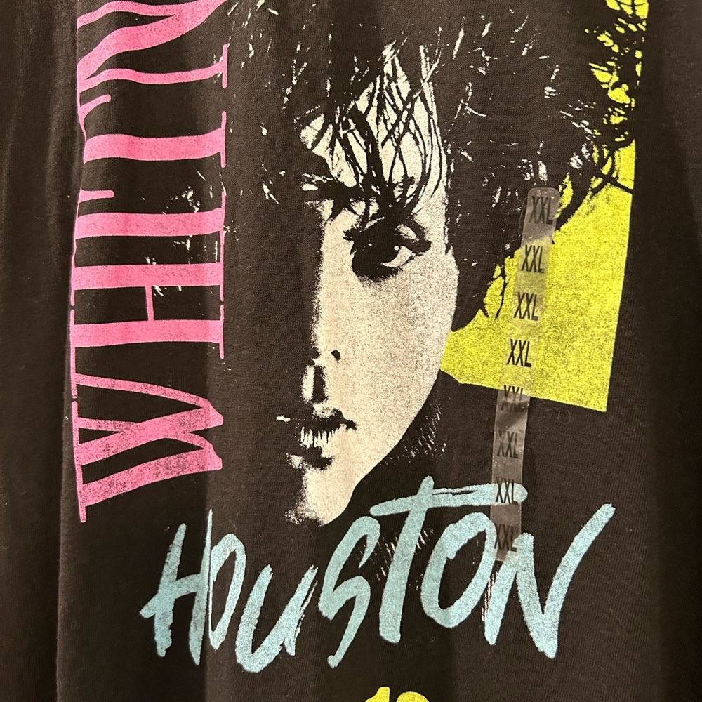 (SOLD)Whitney Houston Portrait 1987 short sleeve Men’s Size XXL - Picture 2 of 8